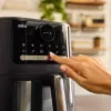Braun HF 5075 Pojedynczy Wolnostojący 2000 W Frytkownica na gorące powietrze Czarny, Szary