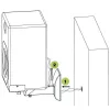 Techly Couple Speakers Wall Brackets up to 25kg Czarny ICA-SP SS201