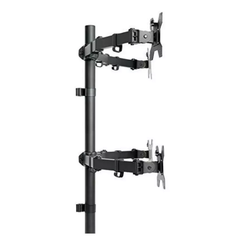 Uchwyt / stojak do monitora Techly ICA-LCD 382-Q 68,6 cm (27 cali) Biurkowy Czarny
