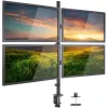 Uchwyt / stojak do monitora Techly ICA-LCD 382-Q 68,6 cm (27 cali) Biurkowy Czarny