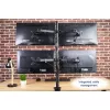Uchwyt / stojak do monitora Techly ICA-LCD 382-Q 68,6 cm (27 cali) Biurkowy Czarny
