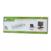 Techly Uniwersalna podstawka pod monitor, wolnostojąca, 20 kg, 33 cm (13 cali), 81,3 cm (32 cale), przezroczysta