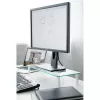 Techly Uniwersalna podstawka pod monitor, wolnostojąca, 20 kg, 33 cm (13 cali), 81,3 cm (32 cale), przezroczysta