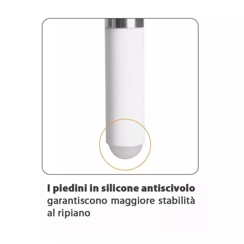 Techly Uniwersalna podstawka pod monitor, wolnostojąca, 20 kg, 33 cm (13 cali), 81,3 cm (32 cale), przezroczysta