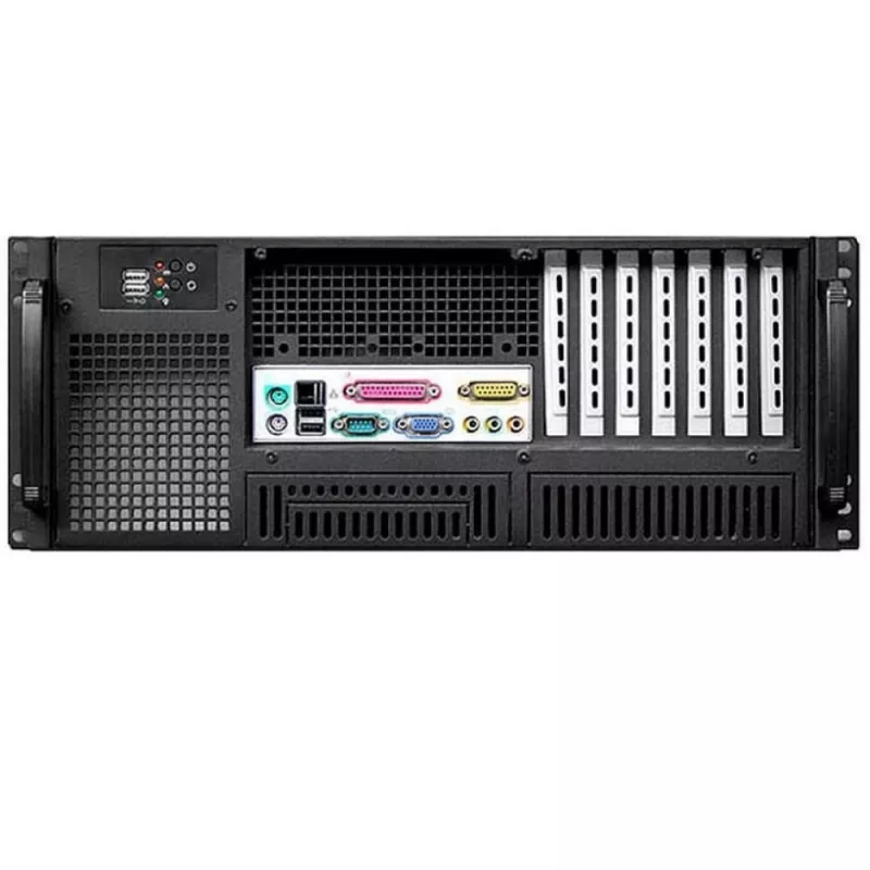 Techly Chassis Industrial Rack 19/Desktop 4U Ultra Compact Czarny” I-CASE MP-P4HX-BLK6