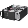 Techly Chassis Industrial Rack 19/Desktop 4U Ultra Compact Czarny” I-CASE MP-P4HX-BLK6