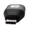Przejściówka Techly USB-C męski na USB-A żeński Czarny, USB A, USB C, Czarny