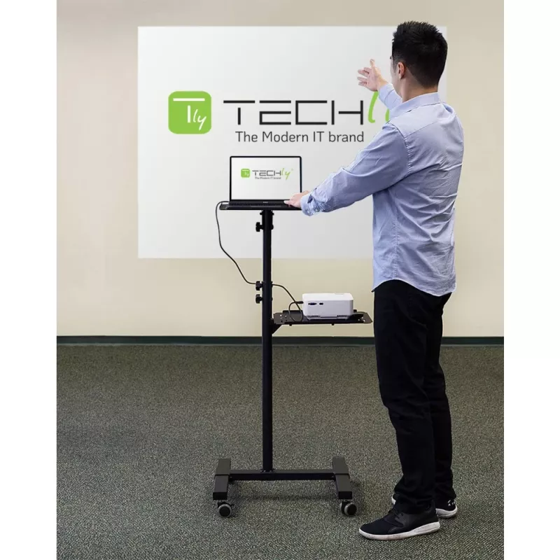 Stojak pod laptopa Techly ICA-TB TPM-10 Czarny