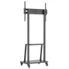 Techly Floor Stand with Shelf for 32-70 inch LCD/LED/Plasma TV