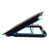 Podstawka pod laptopa Techly ICOOL-CP11TY Czarna 43,2 cm (17 cali)