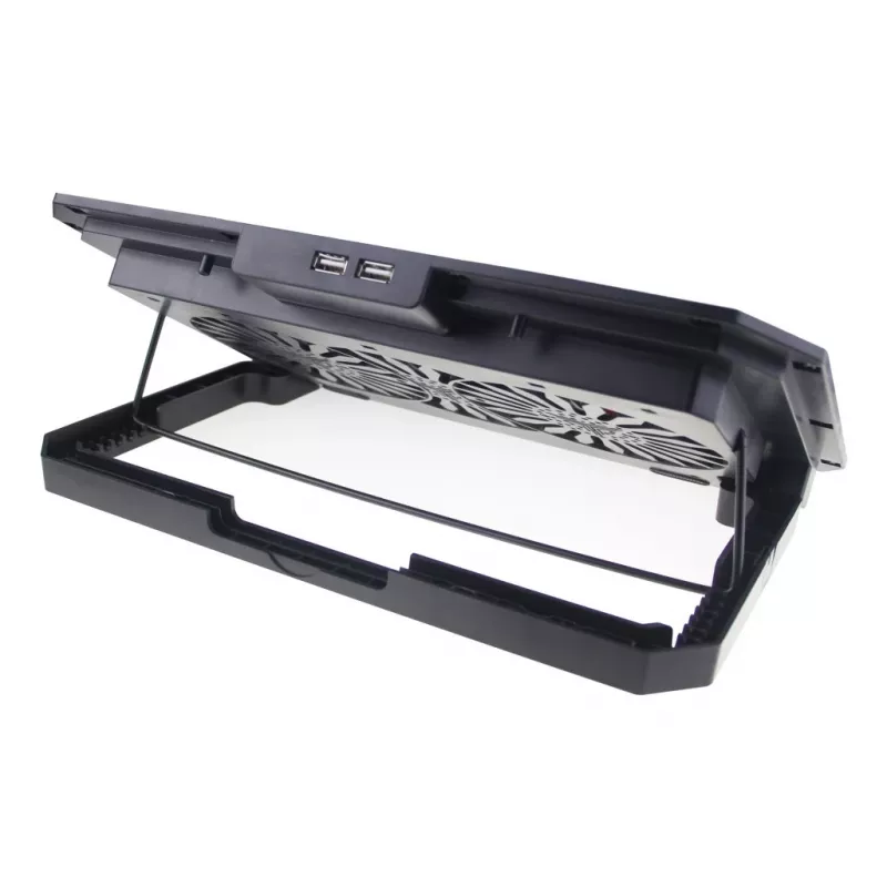 Podstawka pod laptopa Techly ICOOL-CP11TY Czarna 43,2 cm (17 cali)