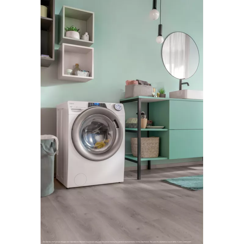 Pralka Candy RapidÓ PRO RP 486BWMR/1-S ładowana od przodu 8 kg 1400 obr./min biała