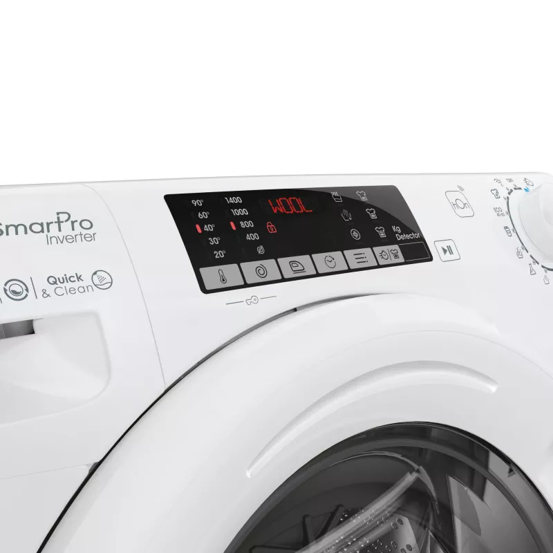 Pralka Candy Smart Pro Inverter CO 474TWM6/1-S ładowana od przodu 7 kg 1400 obr./min biała