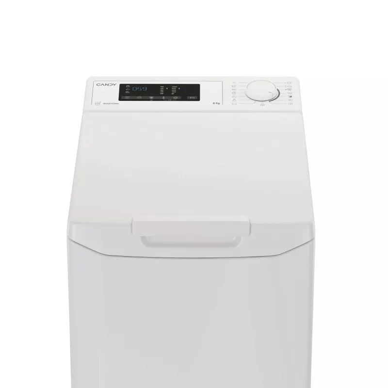 Pralka Candy TCA063D3-S ładowana od góry 6 kg 1000 RPM Biała