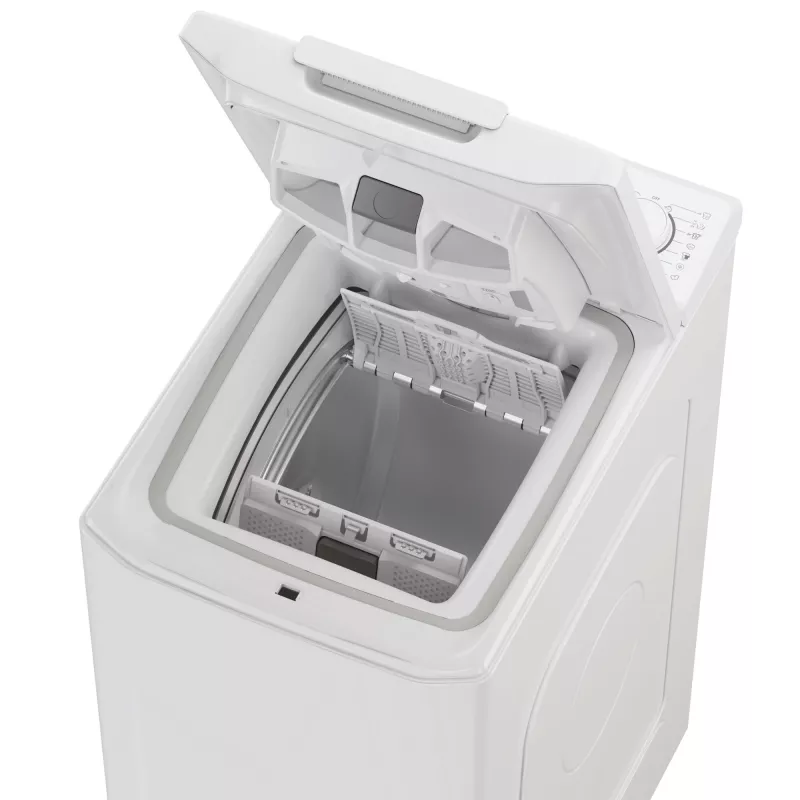 Pralka Candy TCA063D3-S ładowana od góry 6 kg 1000 RPM Biała