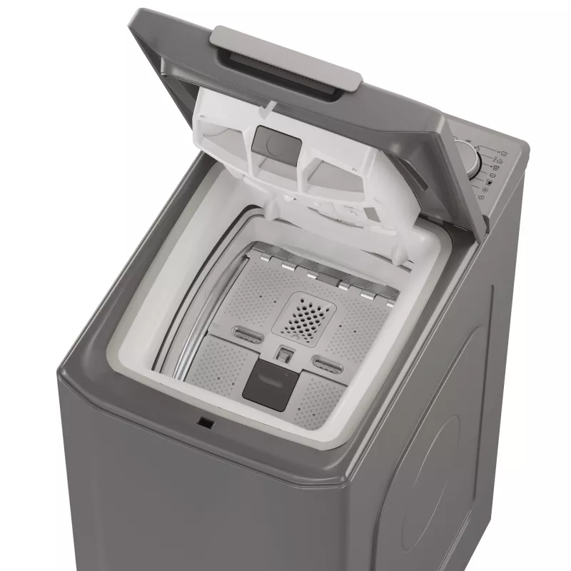 Pralka Candy TCA283DR2-S ładowana od góry 8 kg 1200 obr./min Antracyt