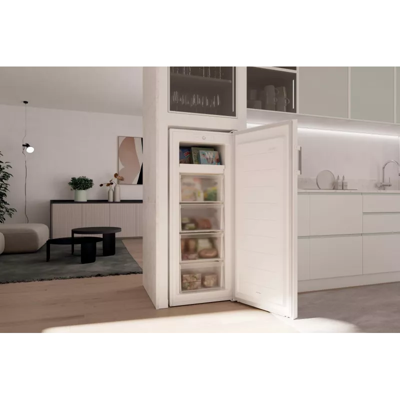 Candy CNUQ2L513EWH Zamrażarka pionowa Wolnostojąca 169 L Biała