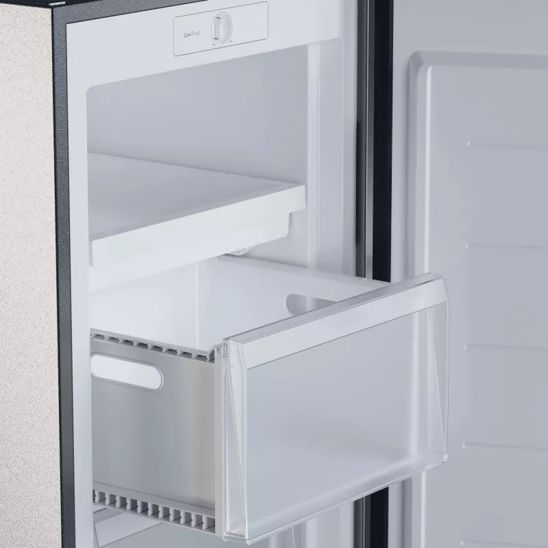 Zamrażarka pionowa Candy CNUQ2L513EX wolnostojąca 169 l stal nierdzewna