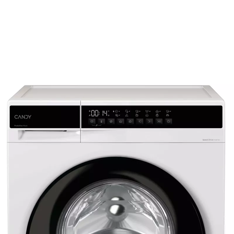 Pralka Candy Easy EY 27SB7-S Ładowana od przodu 7 kg 1200 obr./min Czarny, Biały