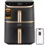 Cosori Turbo Tower Pro Smart Pojedynczy 10,8 L Wolnostojący 2630 W Frytkownica powietrzna Czarny, Złoty