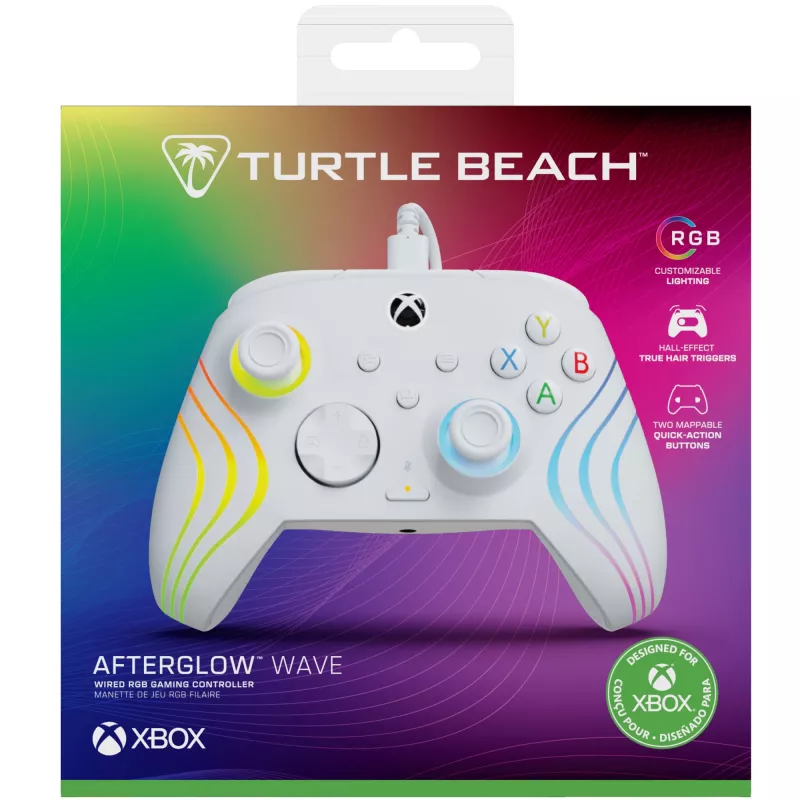 Gamepad Turtle Beach Afterglow Wave biały USB PC Xbox Series S X