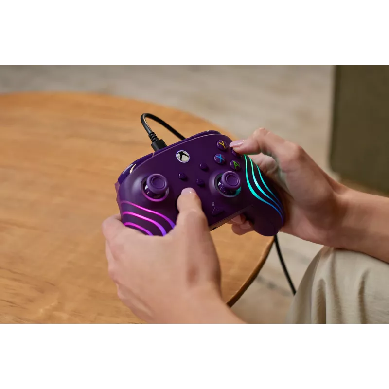 Gamepad Turtle Beach Afterglow Wave fioletowy USB PC Xbox Series X