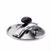 Garnek ze stali nierdzewnej Taurus Classic Moments 6 L — odpowiedni do płyt indukcyjnych, gazowych i ceramicznych, z pokrywką i uchwytami chłodnymi w dotyku