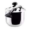 Garnek ze stali nierdzewnej Taurus Classic Moments 6 L — odpowiedni do płyt indukcyjnych, gazowych i ceramicznych, z pokrywką i uchwytami chłodnymi w dotyku