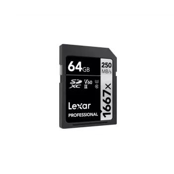 Pamięć Flash Lexar 64 GB UHS-II Class 10 LSD64GCB1667