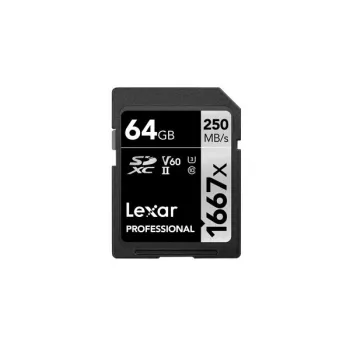 Pamięć Flash Lexar 64 GB UHS-II Class 10 LSD64GCB1667