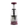 Ręczny siekacz do żywności JATA AC54 Bordeaux Transparent