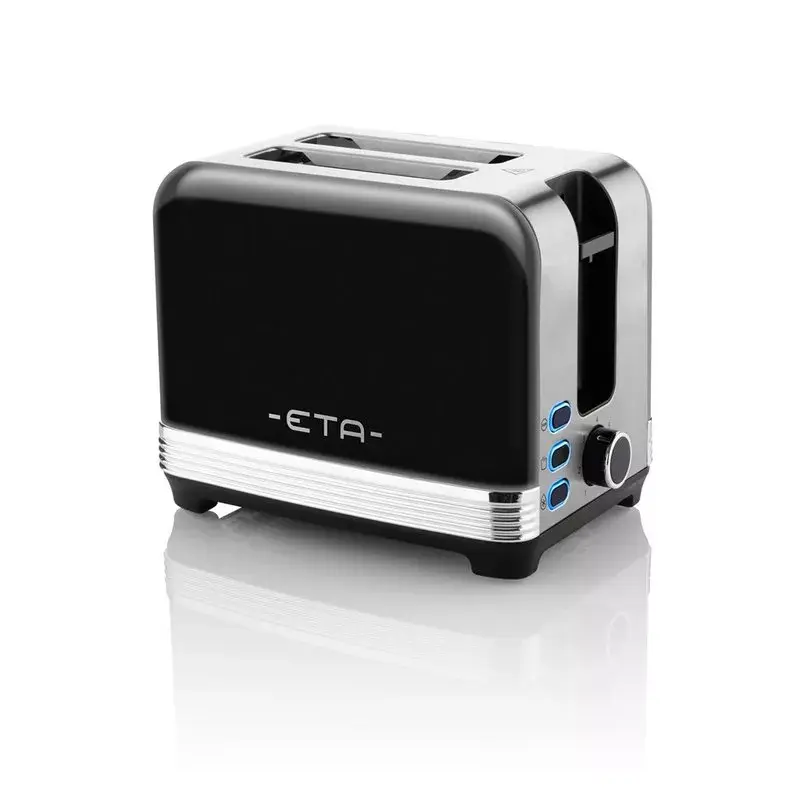 Toster ETA Storio 9166 90020 — 2-kromkowy, 930 W, Czarny, 1,65 kg