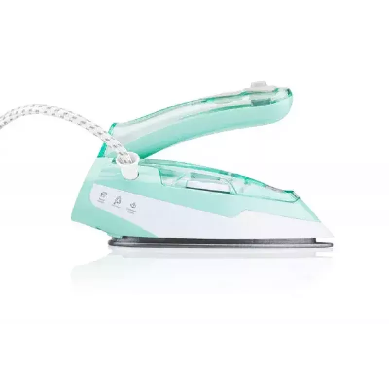 Żelazko parowe ETA Sophia ETA127190000 — ceramiczna stopa, 1100 W, zbiornik 80 ml, para pionowa, przewód 1,9 m