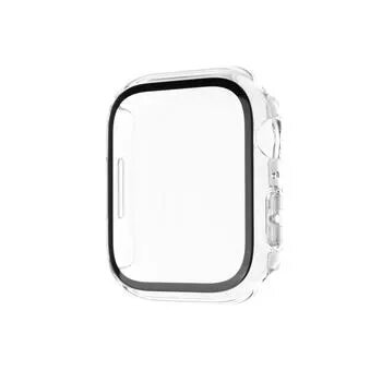 Folia ochronna FIXED do Apple Watch 44mm, poliwęglanowa przezroczysta, pełne pokrycie ramki