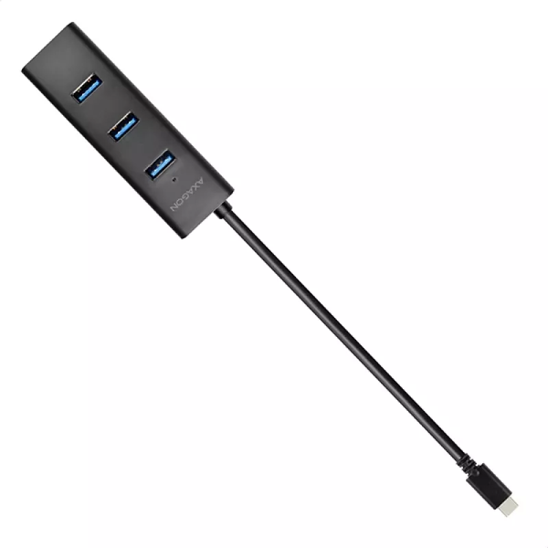 Axagon HUE-S2C koncentrator interfejsu USB 3.2 Gen 1 (3.1 Gen 1) Typ-A 5000 Mbit/s Czarny