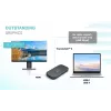 i-tec Thunderbolt 3/USB-C Dual 4K Docking Station + Kabel USB-C na DisplayPort (1,5 m) + Power Delivery 60 W
