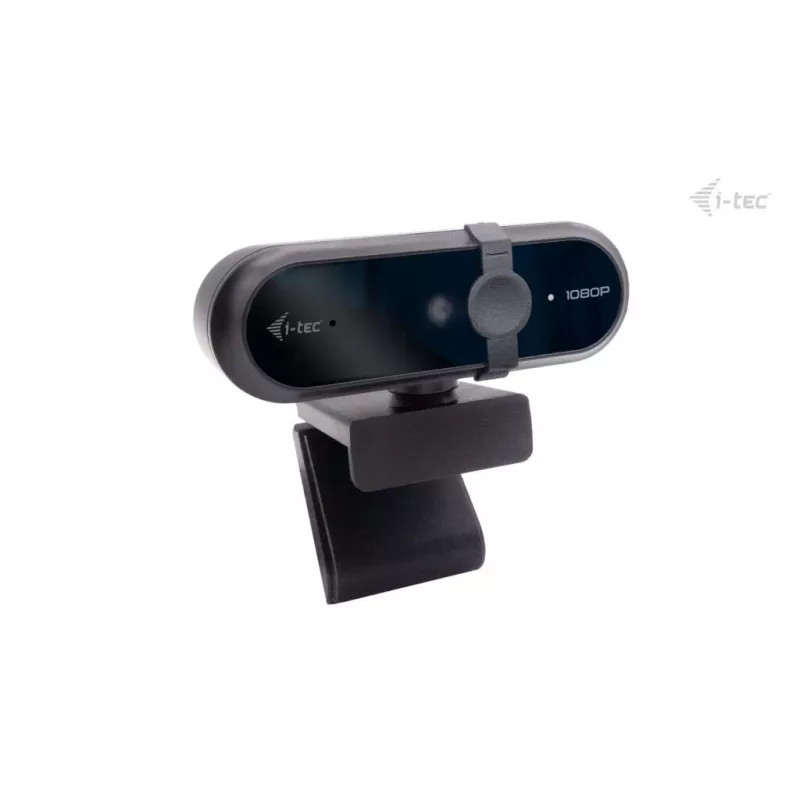 Kamera internetowa ITEC SOLOMON 100 1080p, 2 MP, Full HD 1920×1080, USB, uchwyt zaciskowy, czarna