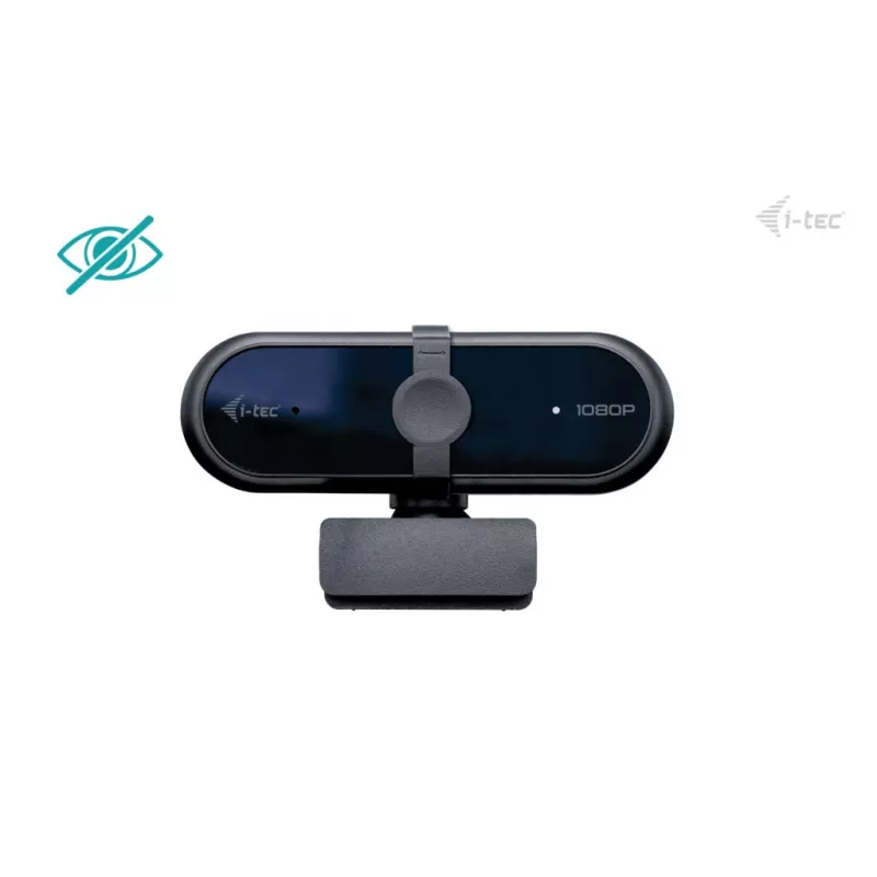 Kamera internetowa ITEC SOLOMON 100 1080p, 2 MP, Full HD 1920×1080, USB, uchwyt zaciskowy, czarna