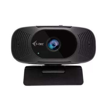 Kamera internetowa i-tec SOLOMON 300 4K, USB, 3840×2160, 8,29 MP, montaż klipsowy, czarna