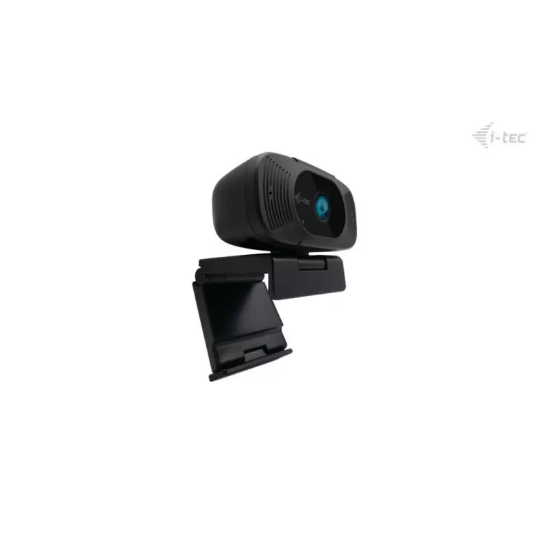 Kamera internetowa i-tec SOLOMON 300 4K, USB, 3840×2160, 8,29 MP, montaż klipsowy, czarna