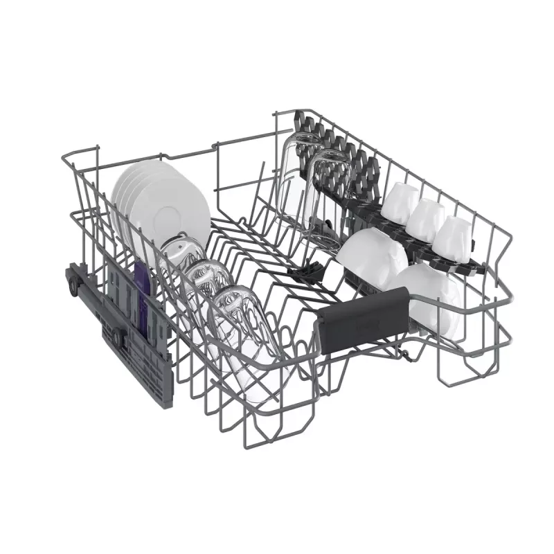 Zmywarka BEKO DIS46120 w pełni zabudowana slimline 45 cm, 11 kompletów, biała, 46 dB, klasa energetyczna E