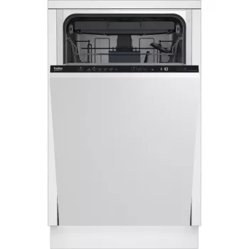 Zmywarka BEKO DIS46120 w pełni zabudowana slimline 45 cm, 11 kompletów, biała, 46 dB, klasa energetyczna E