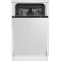 Zmywarka BEKO DIS46120 w pełni zabudowana slimline 45 cm, 11 kompletów, biała, 46 dB, klasa energetyczna E