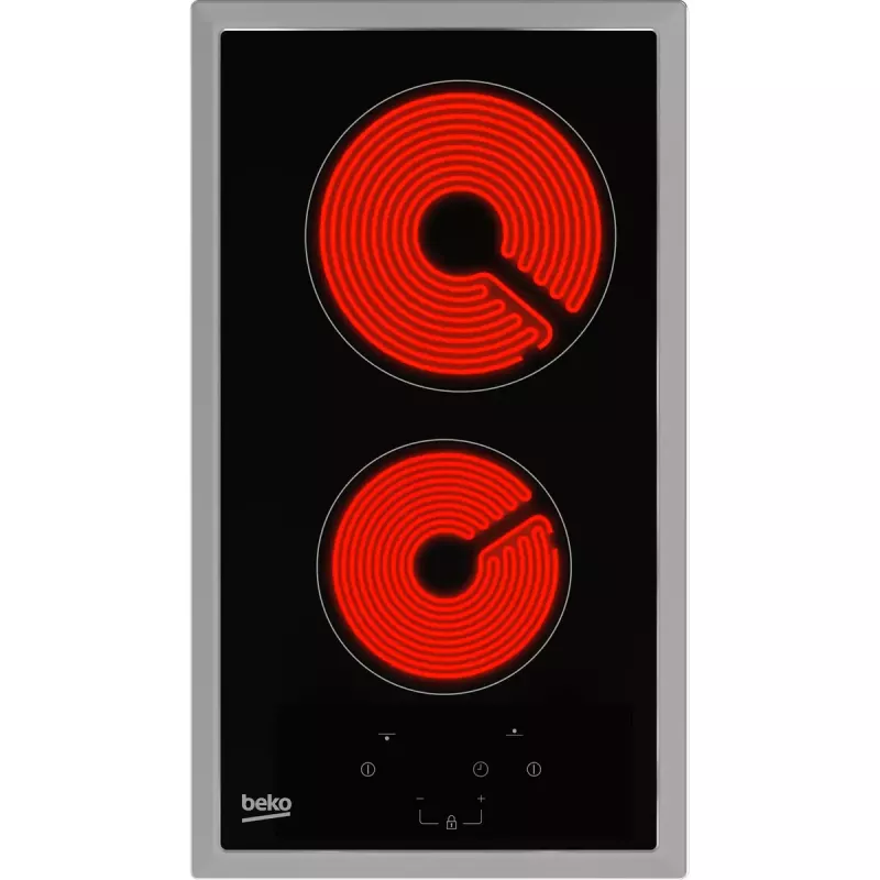 Beko HDMC 32400 TX Płyta ceramiczna do zabudowy, 2 pola, sterowanie dotykowe