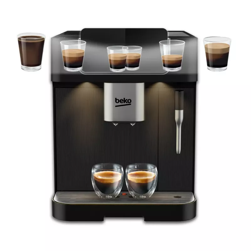 Beko CEG7302B CaffeExperto Ekspres do kawy ziarnistej z dyszą parową