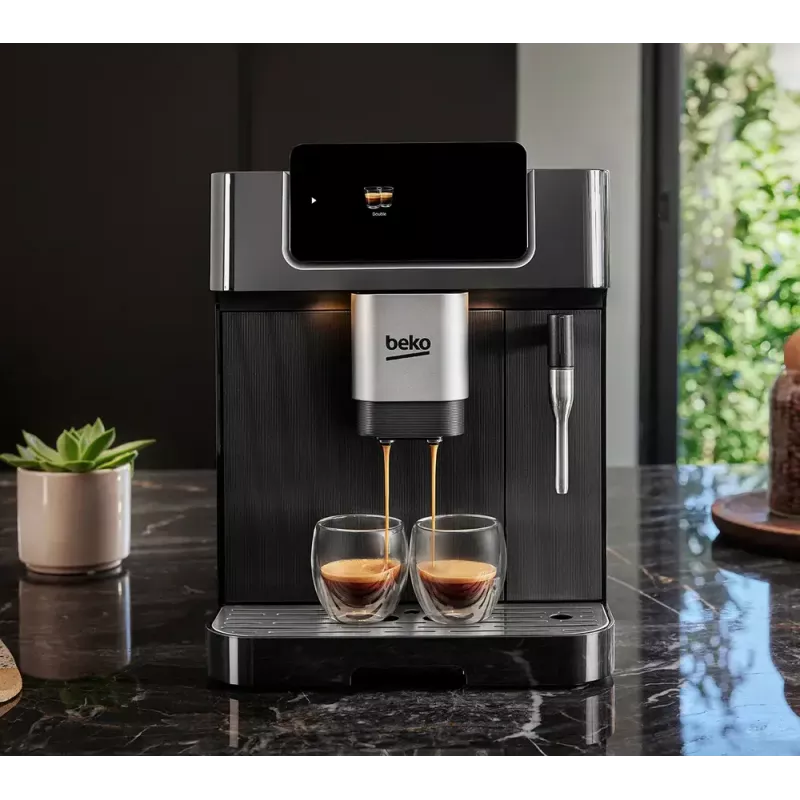 Beko CEG7302B CaffeExperto Ekspres do kawy ziarnistej z dyszą parową