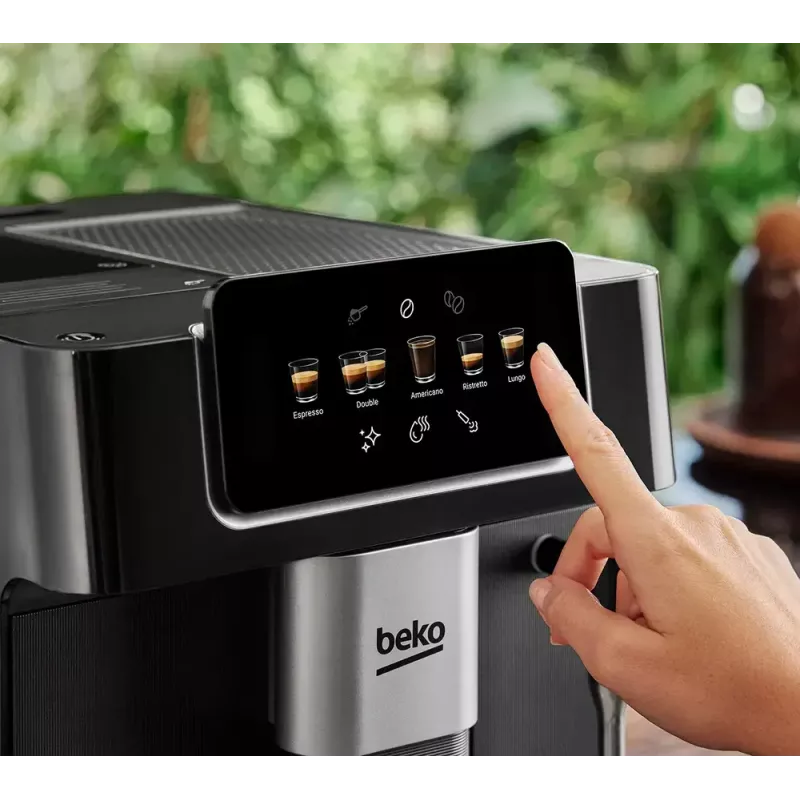 Beko CEG7302B CaffeExperto Ekspres do kawy ziarnistej z dyszą parową
