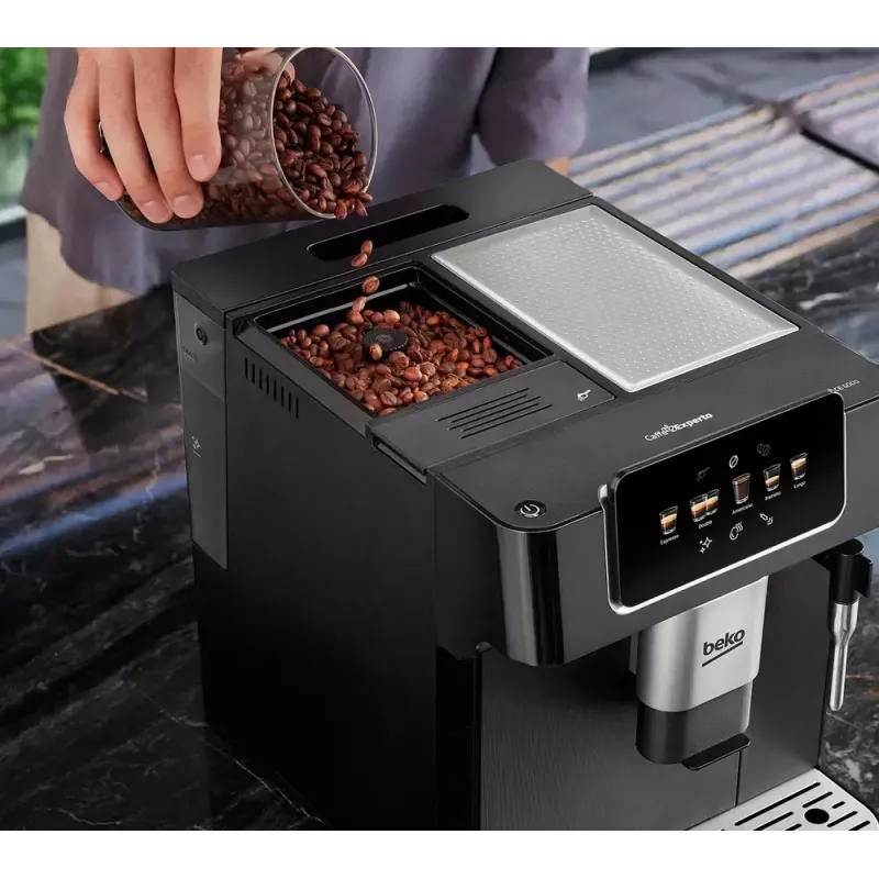 Beko CEG7302B CaffeExperto Ekspres do kawy ziarnistej z dyszą parową