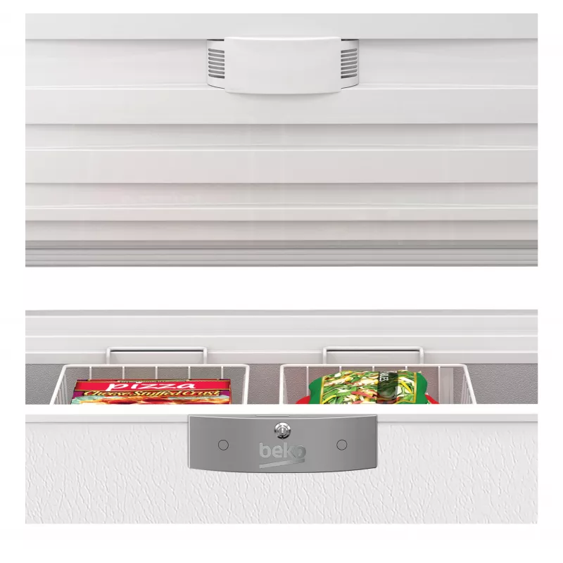 Beko HSM22340 zamrażarka Zamrażarka skrzyniowa Wolnostojąca 230 L Biały