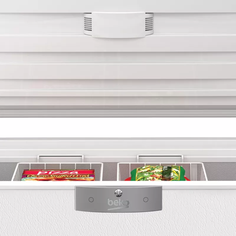 Zamrażarka skrzyniowa Beko HSM27050 Wolnostojąca 284 L Biały